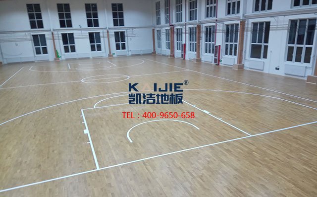 57pao国产成视频永久 天津市西青区梨园监狱体育馆运动木地板工程案例——凯洁地板