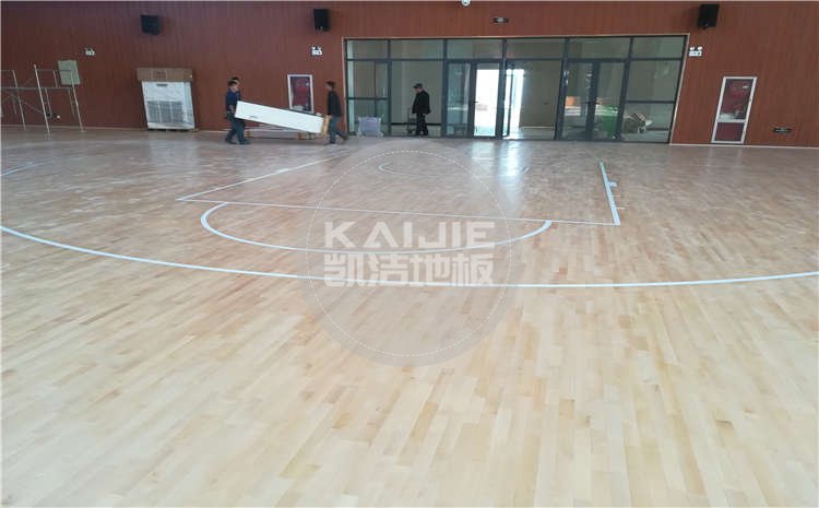 55大东北熟女啪啪嗷嗷叫 焦作一中学校体育馆木地板项目案例图片
