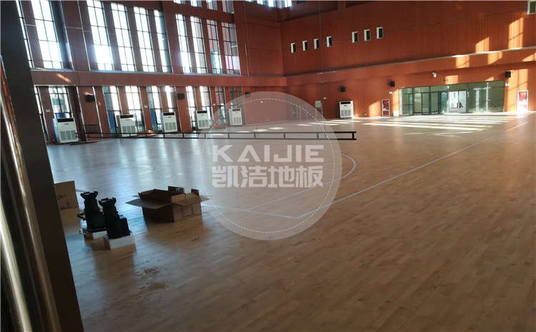 55大东北熟女啪啪嗷嗷叫 焦作一中学校体育馆木地板项目案例图片