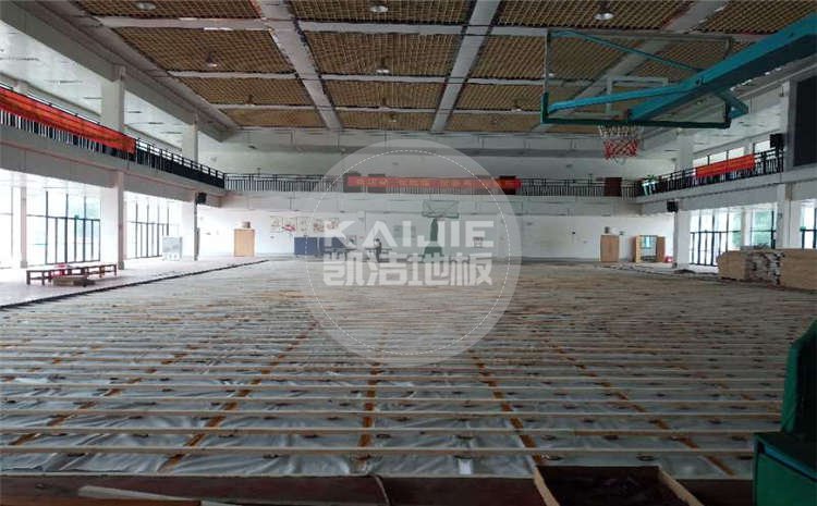 广西来宾市高级中学篮球馆