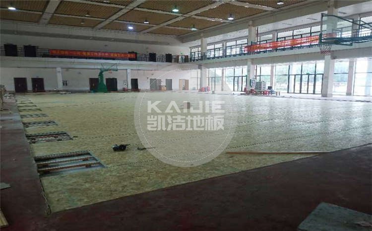 广西来宾市高级中学篮球馆