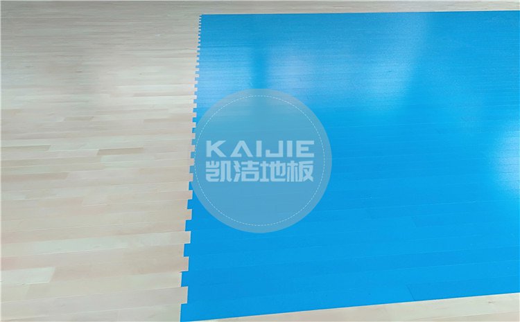云南昆明五华区青少年宫篮球馆木地板——凯洁体育地板