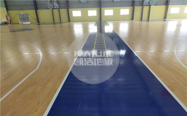 广东省江门市开平市寻梦篮球馆运动木地板——凯洁体育地板