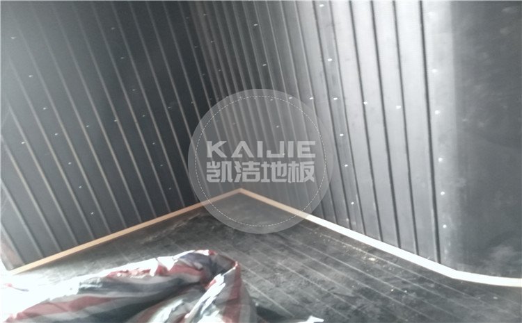 四川省乐山市沙湾区铜河广场剧院舞台木地板案例—凯洁体育木地板厂家