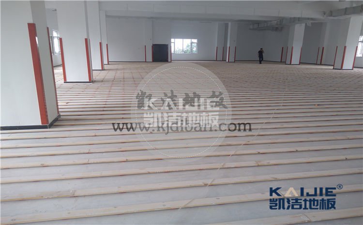 山东省莱州市中华武校体育馆木地板项目