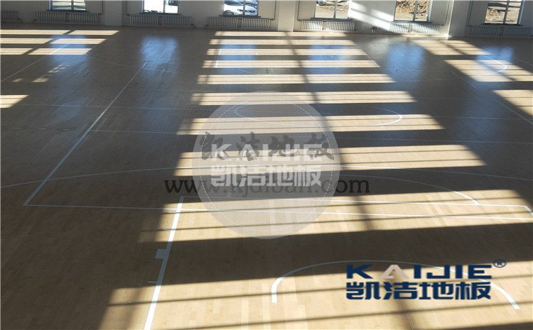 内蒙古鄂伦春旗大杨树林业局全民健身中心木地板案例